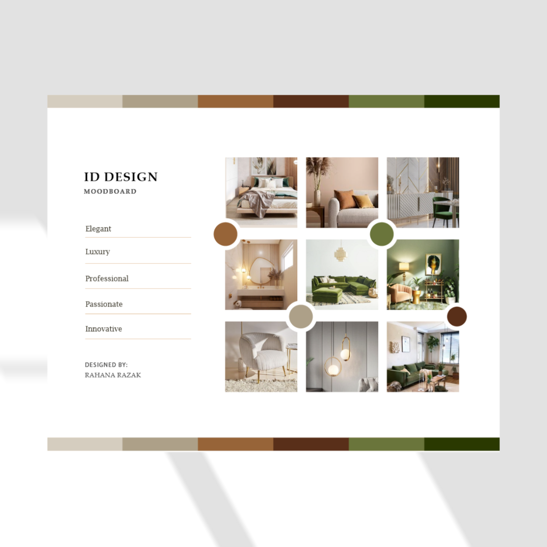 Moodboard for Interior Design Firm by Rahana Razak