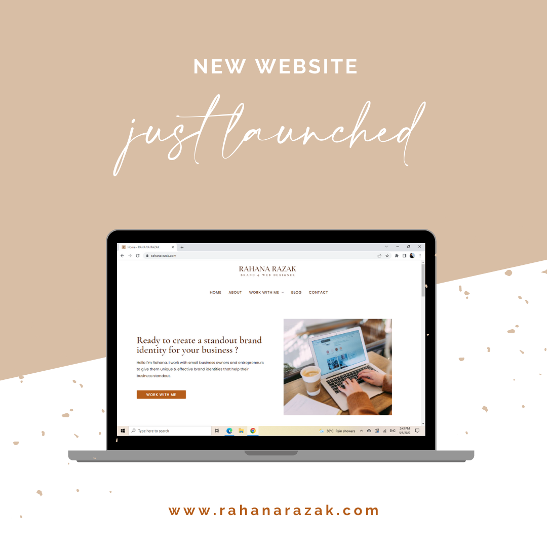 Rahana Razak - Brand & web Designer
