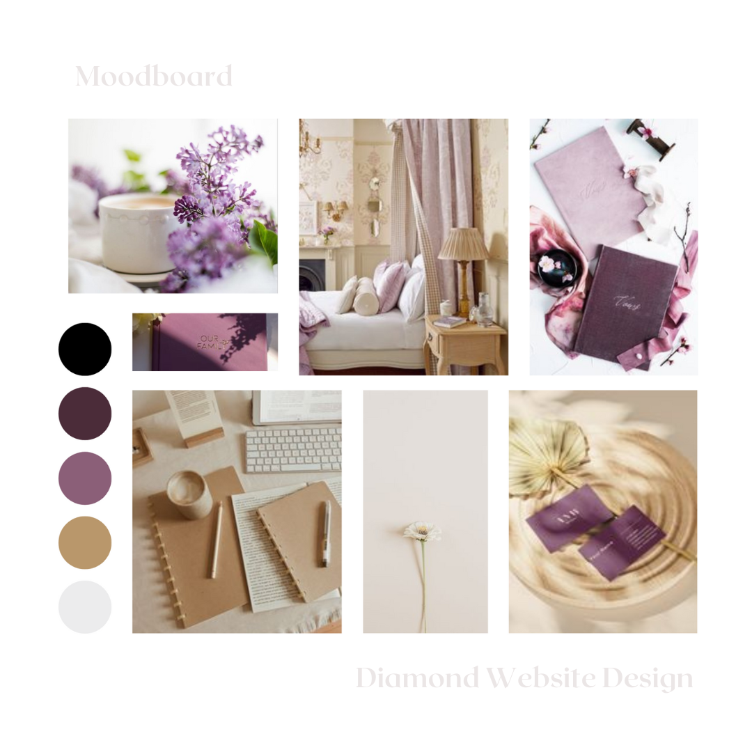 Moodboard by Rahana Razak - Web Designer Branding