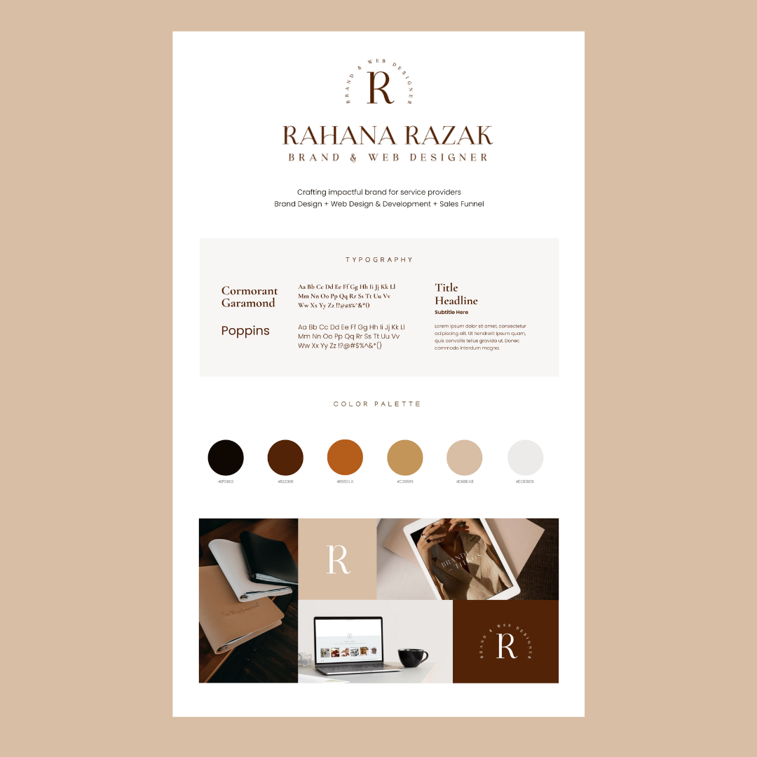 Rahana Razak - Brand & Web Designer