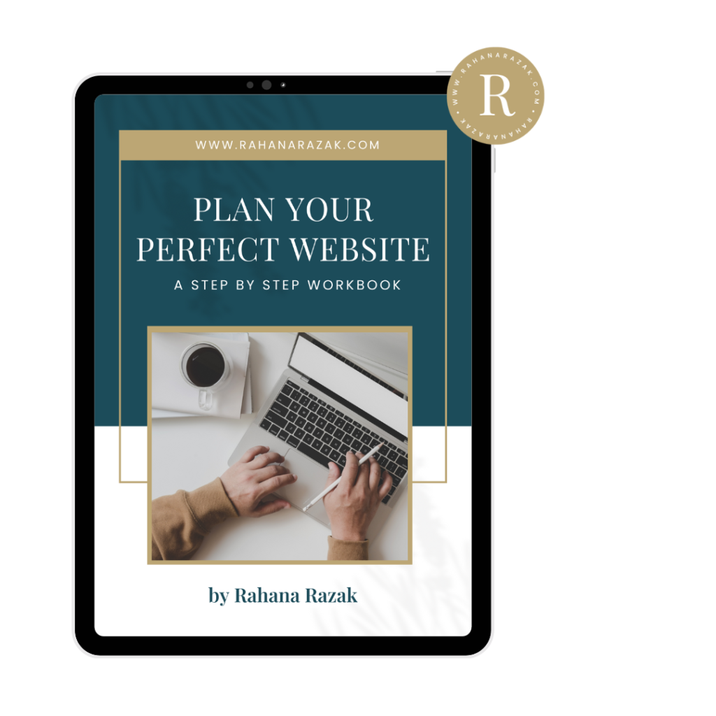 Plan Your Perfect Website - A step by step workbook