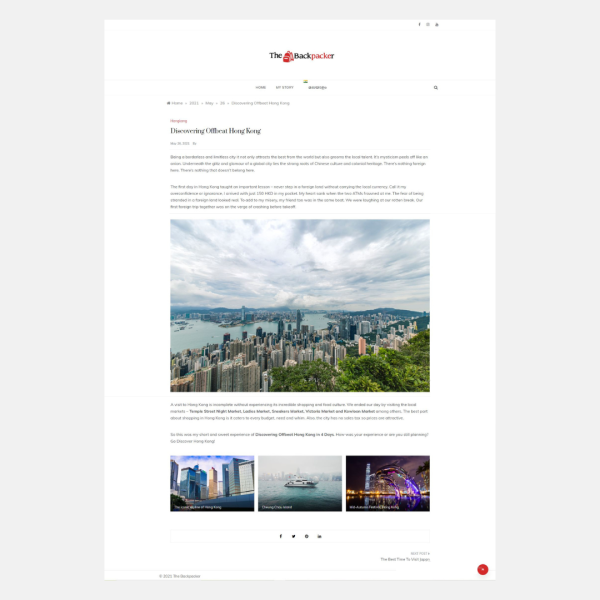 Multilingual Blog Design by Rahana Razak